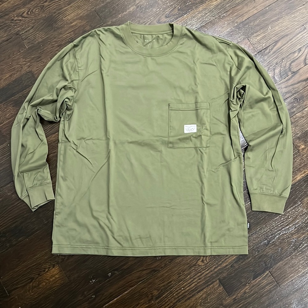 Lightly worn Malbon Golf long sleeve tee size large